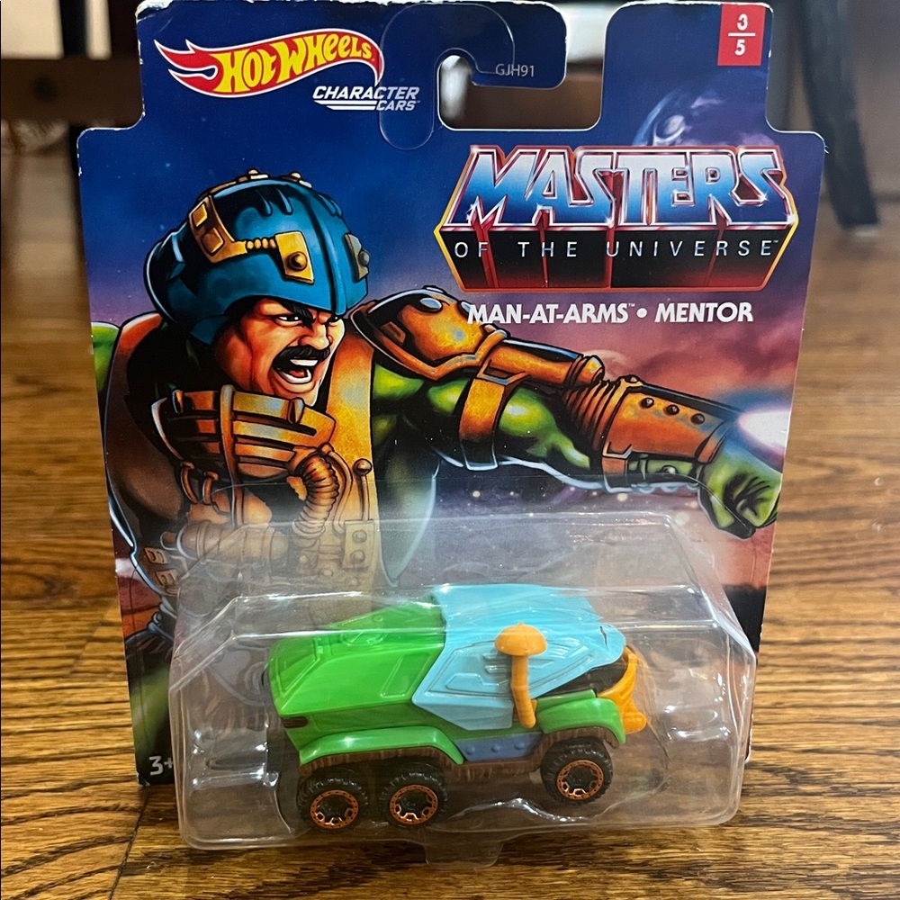 Hot Wheels Masters of the Universe Man-At-Arms Car